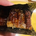 鮨いわもと - 焼き鰻の磯辺巻き