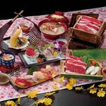 Steamed Japanese beef meal