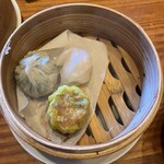 青藍 - えび、ニラ、ピリ辛