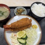 Katsumi Shiyokudou - 海老フライ定食