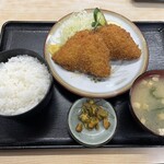 Katsumi Shiyokudou - アジフライ定食
