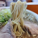 煮干中華 あさり - 麺リフト！