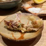 日本橋 蕎ノ字 - ホタルイカ。もう旬の終わりの味だった