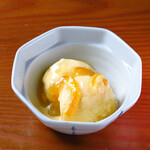 柚子蜂蜜香草冰淇淋