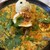 RスリランカTOKYO - 料理写真:ドライカレー&カレー。マッシュポテト、スパイス半熟煮卵、パクチートッピングの画