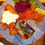 Fuwa Wa Imom Moru Musashi Murayama Ten - チキン南蛮と鯖の塩麹焼き