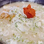 山系無双 烈火 - 辛みそらーめん(味噌)③