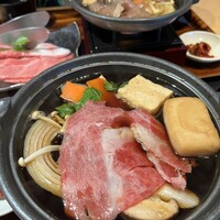 すき焼き 牛しゃぶ 松重 - 