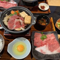 すき焼き 牛しゃぶ 松重 - 