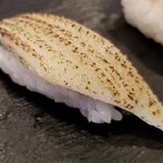 Sushi Uogashi Nihonichi - 穴子白煮。