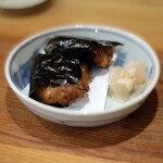 東白庵 かりべ - 桜海老とそば粉の磯辺揚げ