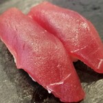 Sushi Uogashi Nihonichi - 上赤身。(インドマグロ)
