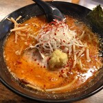 Sapporo Ramen Genten - 辛味噌ラーメン中辛
