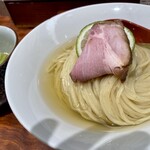 Sammaro - 昆布水つけ麺（塩）1100円