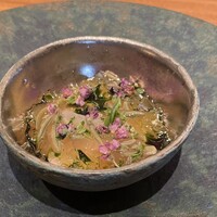 Rooots Nakanoshima - ヒラメ昆布締め