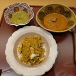 Bia - カオモック（ターメリック炊き込みご飯）、ブラー（鯛）、世界一美味しいカレー、グリーンカレー