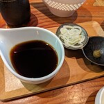 蕎麦切り 旗幟 - つゆ・薬味は別添え