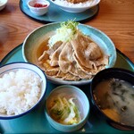 かつ敏 - リブロース生姜焼きランチ（5枚）