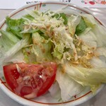 Jiji Ando Baba - 別皿のサラダ