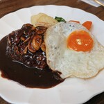 西洋料理 たじま - ハンバーグきのこソース