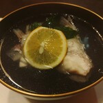旬菜処 畑瀬 - 鯛の吸い物