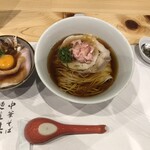 麺道麒麟児 - 中華そばとチャーシューご飯、トリュフオイル