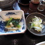 旬菜織部 - 2014.3豚生姜焼きと出し巻き定食