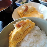 旬菜織部 - 2014.3豚生姜焼きと出し巻き定食