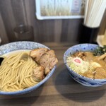 狼煙 本店 - つけ麺(中)+特製トッピング