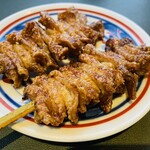 やきとり 嶋家 - 鶏皮。