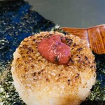 やきとり 嶋家 - 梅肉がいい。