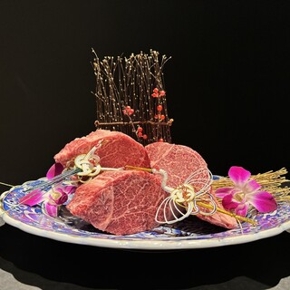 The highest quality A5 rank brand beef tenderloin sourced from all over Japan