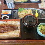 Unagi Akebono - 半重半白焼定食