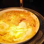 ベイクオーレ - トマトクリームソースのシーフードグラタン