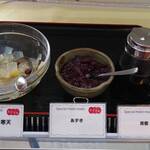 ベイクオーレ - あんみつ寒天