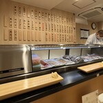 立ち鮨 たいへいらく - 綺麗な店内