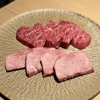 焼肉古今 - 特選タンとハラミ 