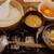 四国SAKABA - 料理写真:南予鯛めしと揚げ出し豆腐 干し海老きのこ餡定食(950円)