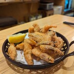 恵美須商店 - 小エビのから揚げ 495円(2024年5月)