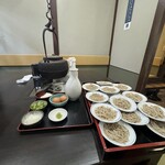 手打皿そば 甚兵衛 - 料理写真:20皿4,400円