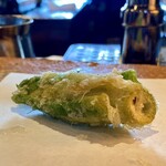 たでの葉 - イタドリ新芽の天ぷら♪