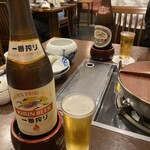 新三浦 - まずはビールで乾杯