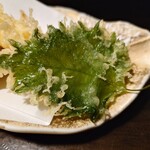 토와다 하츠하나 소바 & 와인 이자카야 - 새우 튀김 소금 1개