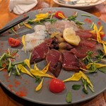 イタリアン食堂 ハマキン - カルパッチョ盛りS