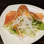 토와다 하츠하나 소바 & 와인 이자카야 - 스페인 생햄 1장