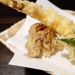 토와다 하츠하나 소바 & 와인 이자카야 - 새우 튀김 소금 1개