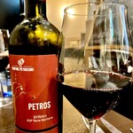 Trattoria NOTO - 20240509Petros Syrah Terre Siciliane（ペトロス・シラー）赤ワイン　グラス
