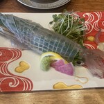 呼子活イカ 博多巻き串 燈 - 