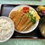 関食堂 - 料理写真:トンカツ定食¥850