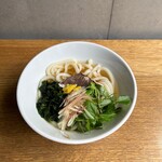 鯛かけうどん (따뜻할 찬)